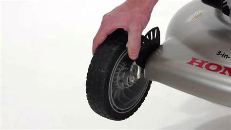 Maybe you would like to learn more about one of these? HRR Wheel Height Adjustments Honda Lawn Mowers - YouTube