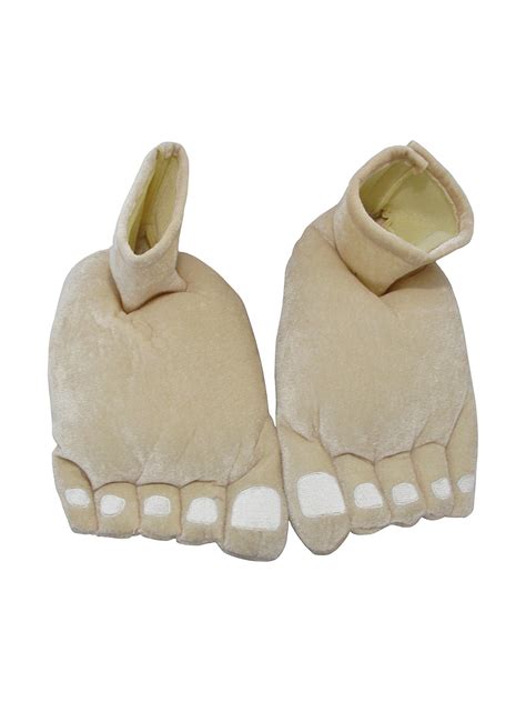 Adult Giant Jumbo Funny Feet Slippers Caveman Feet Shoe Covers Costume