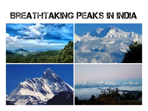 Travel To The 7 Breathtaking Peaks In India Nativeplanet