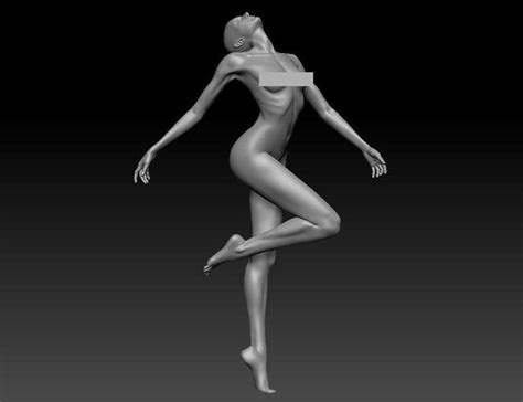 Nude Beauty Sculpture D Model D Printable Cgtrader My Xxx Hot Girl