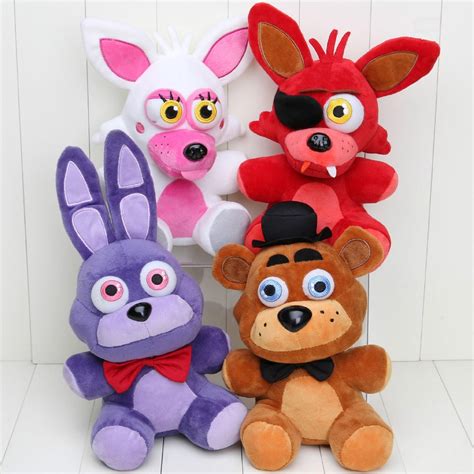 Fnaf Nightmare Freddy Bear Foxy Bonnie Plush Toys Five Nights At Freddy S Toy Soft Stuffed