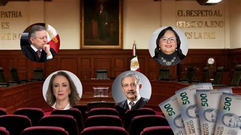 Cuánto ganan los ministros de la SCJN en México en 2023 SUELDO y