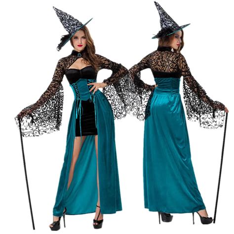 new sexy witch costume deluxe adult womens magic moment costume evil witch halloween fancy dress