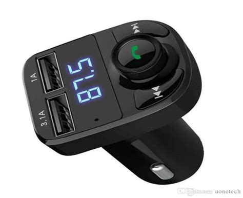 X8 FM Transmisor Inalámbrico Cargador Aux Modulador Bluetooth Hands Kit