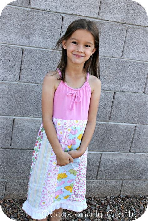 The Spring Striped Sundress Occasionally Crafty The Spring Striped Sundress