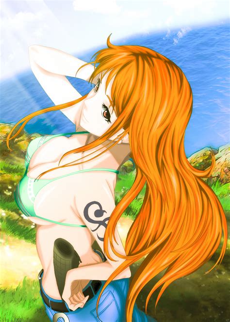 Nami One Piece Drawn By Yameta Danbooru