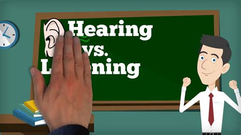 Difference Between Listening And Hearing Youtube