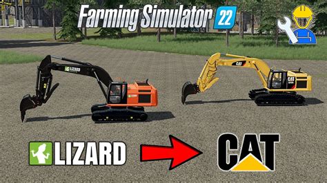 Fs Next Modder 🔧 Lizard 320 Excavator To Cat 325d L 🔧 Farming Simulator