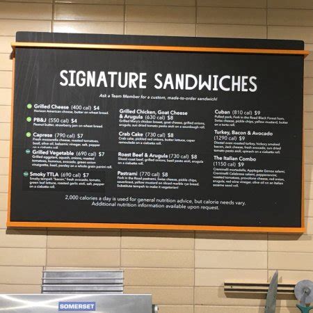 Find example menus and discover more about our meal planner online today. Menu board - Picture of Whole Foods Market, Brea - Tripadvisor