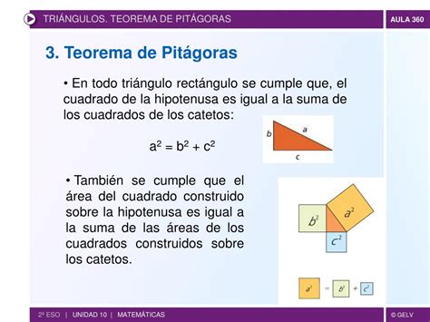 Ppt Triángulos Teorema De Pitágoras Powerpoint Presentation Free