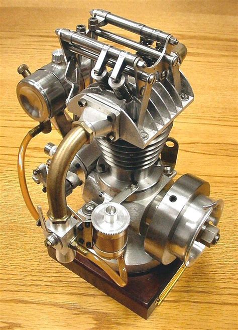 Flat Head V8 Running Miniature Model Engine Block Is Only 7 Long Artofit