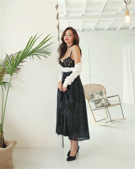 Jin Hee Images Korean Fashion Lingerie Set Jan2018 1