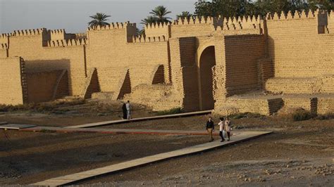 Foto Menyusuri Kota Kuno Babilonia Yang Jadi Situs Warisan Dunia Unesco