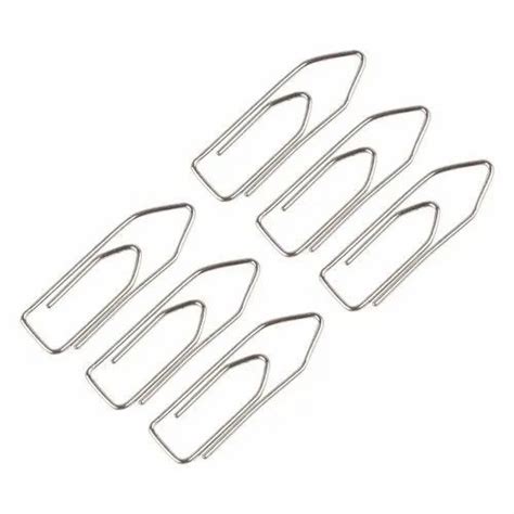 Stainless Steel Paper Clip Packaging Size 100 Piece Size 35 Mm At