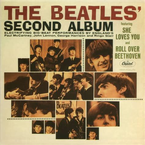The Beatles Second Album Artwork Usa The Beatles Bible