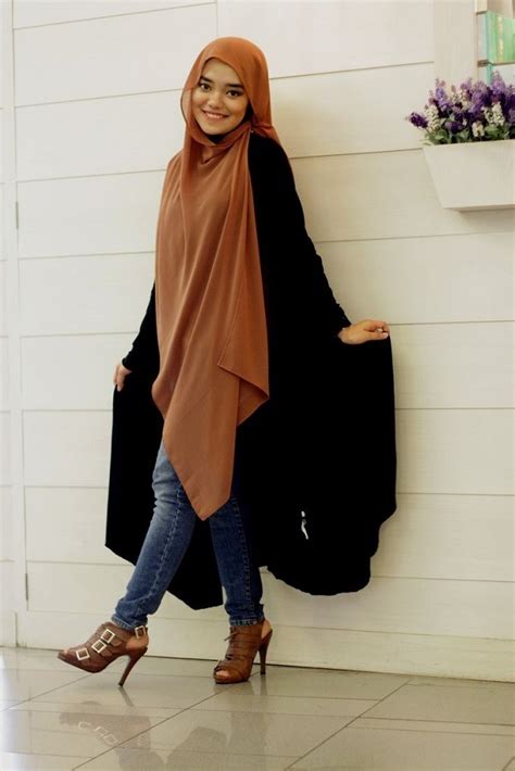Latest Women Casual Hijab Styles With Jeans Trends 2019