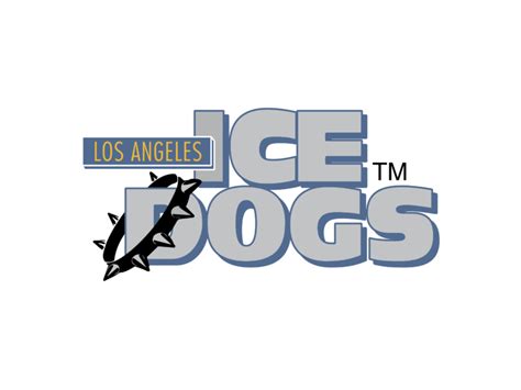 Long Angeles Ice Dogs Logo Png Transparent And Svg Vector Freebie Supply