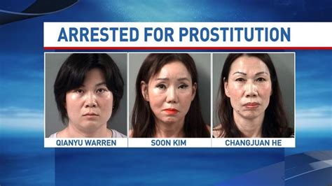 3 Women Arrested For Prostitution At Spa Massage Facilities Wics