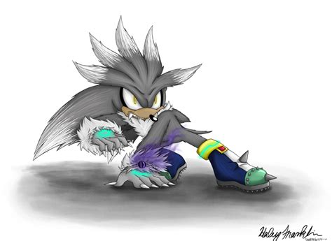 Silver The Werehog By Shadehedgie77 On Deviantart Hedgehog Art Sonic The Hedgehog Sonic