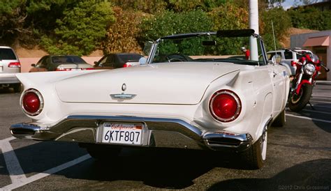 1957 Ford Thunderbird Convertible Rear View Gs645s R Flickr