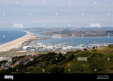 Chesil Beach Dorset Aerial Hi Res Stock Photography And Images Alamy