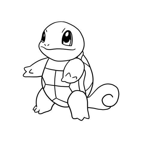 Squirtle Coloring Pages Pokemon Pokemon Coloring Pokemon Coloring