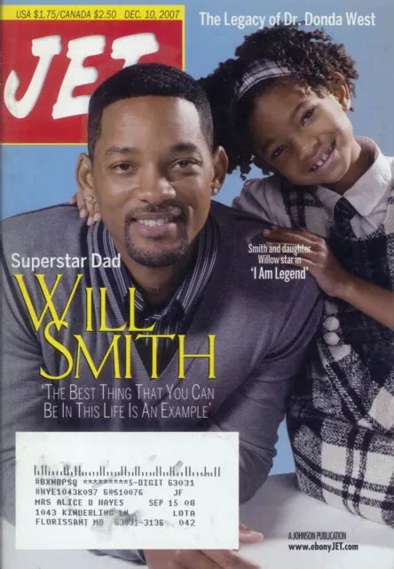 Jet Magazine Will Smith On Cover Dec 10 2007 Like New 400 Picclick