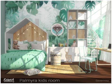 Simsdom Sims 4 Cc Kids Bedroom Ideas Roarsome Kids Bedroom By