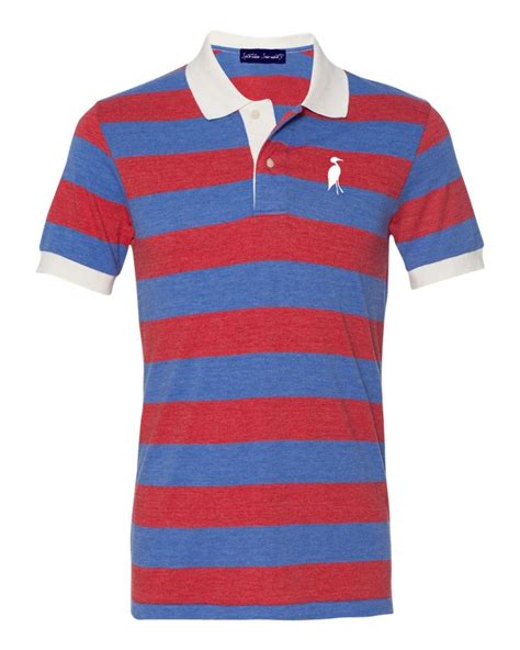 Sixteen Seventy Mens Striped Polo Celebration Of History