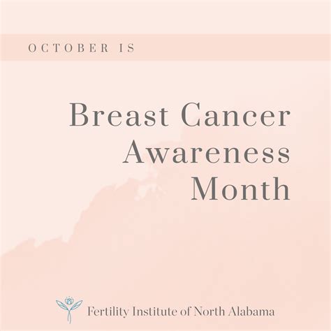 Breast Cancer Awareness Month🎗 Fina Fertility Institute Of North