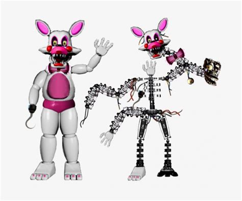 Foxy Fnaf 2 Toy Mangle 678x600 Png Download Pngkit
