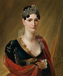 1812 Joseph Franque - Elisa Bonaparte Baciocchi | Portrait, Portrait ...