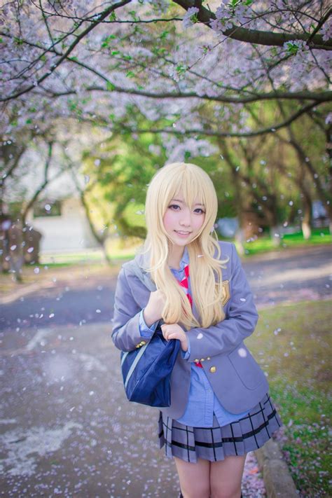 kaori miyazono your lie in april school girl outfit amazing cosplay princess zelda disney