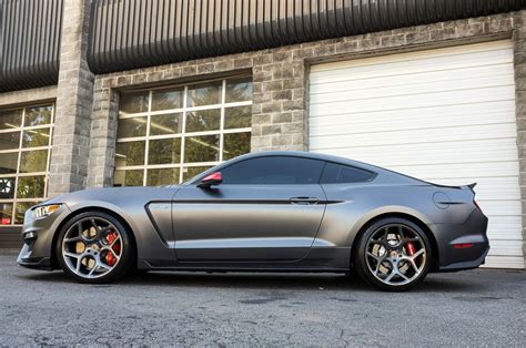 20 Staggered Forged Vossen Wheels On Shelby Gt350 Element Wheels