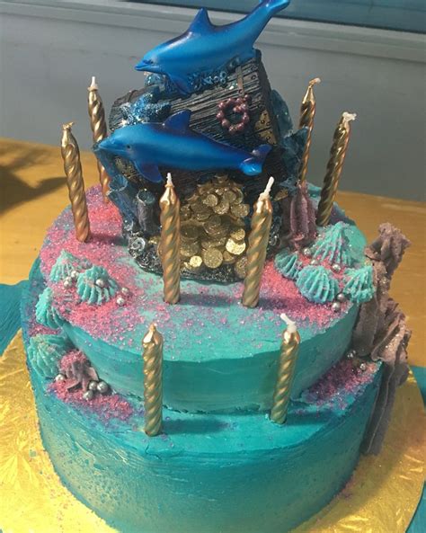 The Birthday Cake I Made For My 9 Year Old Twins Girls Under The
