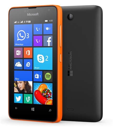 The Lumia 430 Is Microsofts Cheapest Windows Phone Yet At 70 Ubergizmo