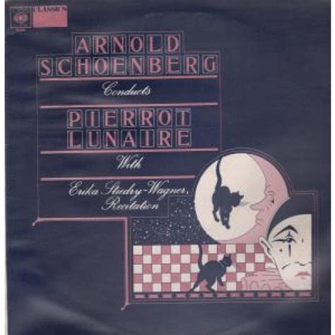 Arnold Schoenberg Conducts Pierrot Lunaire Vinyl Cds And Vinyl