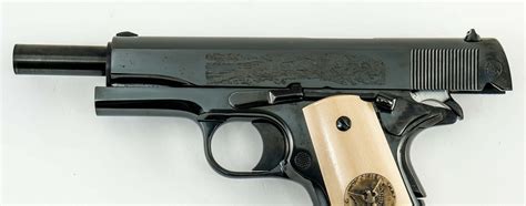 Colt Wwi Commemorative 1911 Pistol 4832 M2 Ct Firearms Auction