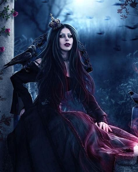 Raven Woman Gothic Fantasy Art Fantasy Art Women Gothic Images