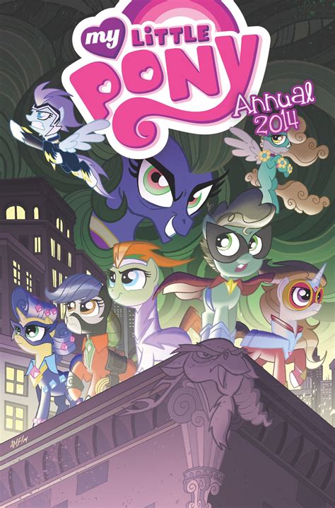 Together with sculptor charles muenchinger and manager steve d'aguanno. My Little Pony Annual 2014 - IDW Publishing
