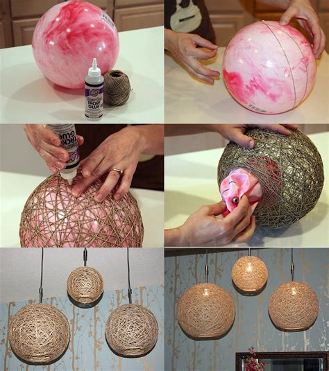 Home Made Lampshade Decorative Lamp Shades Lamp Decor Diy Home Crafts