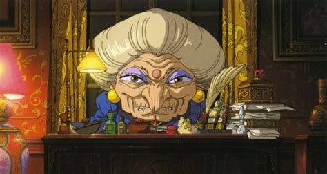 La Buffa Strega Yubaba In Una Scena Del Film Danimazione La Città Incantata Spirited Away