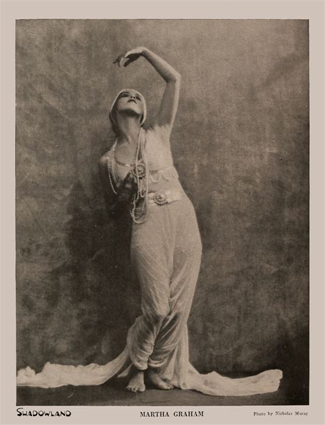 Un Regard Oblique Nickolas Muray Dancer Martha Graham Published