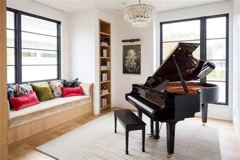 20 Room Designs With A Piano Hgtv Home Music Rooms Piano Living