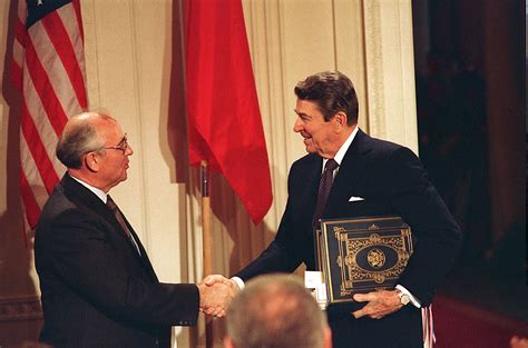 Trump To Dump 1987 Gorbachev Reagan Nuclear Missile Treaty Sbs News