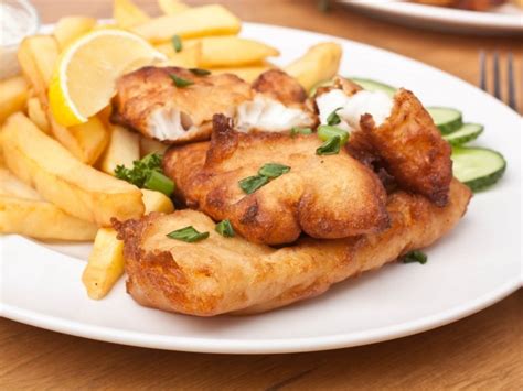 English Style Fish And Chips With Tartar Sauce Recipe