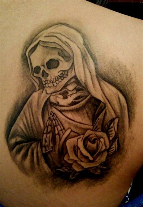 Tatuajes De La Santa Muerte Tatuajes De La Santa Muerte Significado Y Su Historia Belagoria La