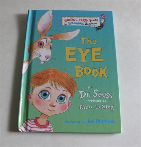 Dr Seuss The Eye Book Bright And Early Books 1999 Vintage Etsy