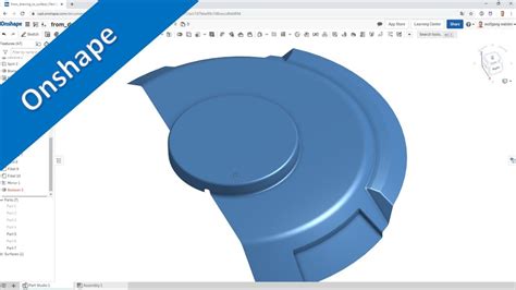 From Drawing To Model Onshape Training Part Design YouTube