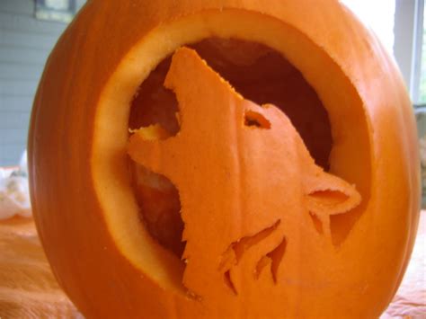 Howling Wolf Pumpkin Carving From Blogarchives
